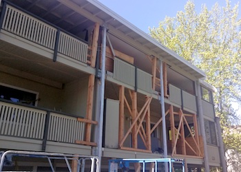 Rossmoor Senior Living, Column Replacement