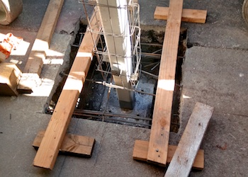 Rossmoor Senior Living, Column Replacement