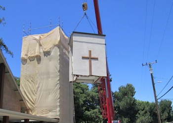 Immaculate Heart of Mary Belltower Reconstruction