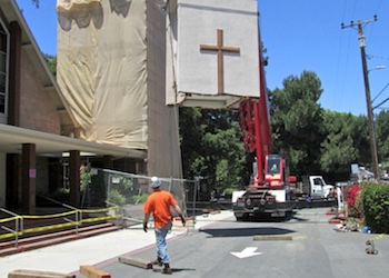 Immaculate Heart of Mary Belltower Reconstruction