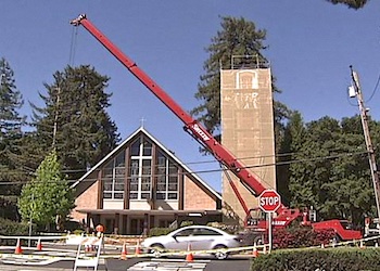 Immaculate Heart of Mary Belltower Reconstruction
